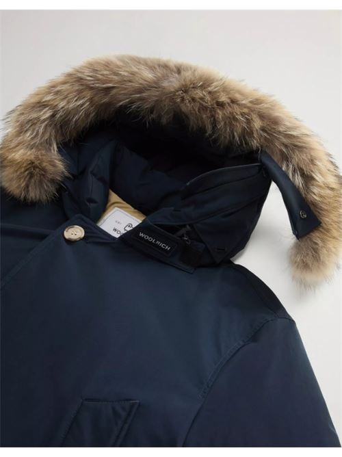 ARCTIC ANORAK WOOLRICH | CFWOOU0484MRUT0001MLB MELTON BLUE